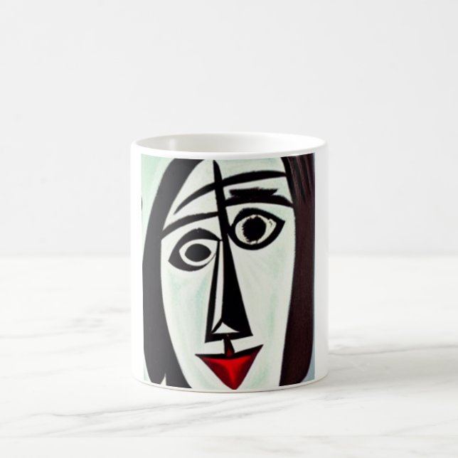 Abstrakt Art Coffee Tasse (Mittel)