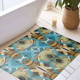 Abstrakt Art Deco 1 Badematte