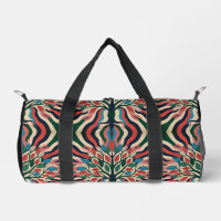 Abstrakt Art Duffle Gym Bag