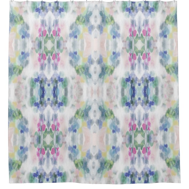 Abstrakt Art Duschvorhang (Vorderseite)