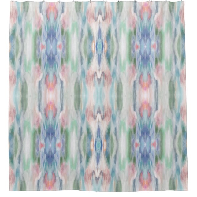 Abstrakt Art Duschvorhang (Vorderseite)