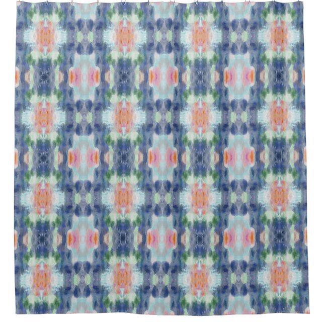 Abstrakt Art Duschvorhang (Vorderseite)