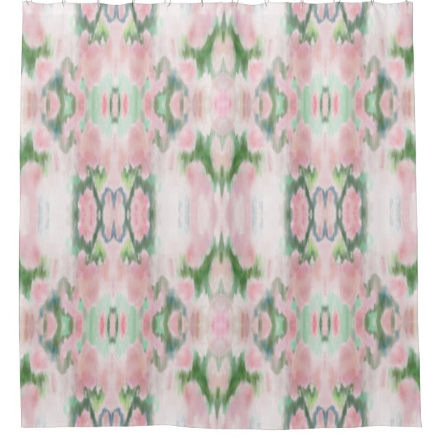 Abstrakt Art Duschvorhang (Vorderseite)