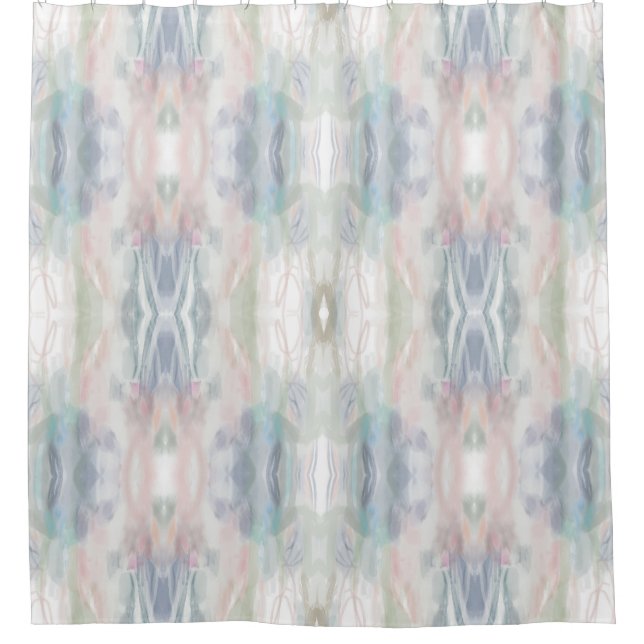 Abstrakt Art Duschvorhang (Vorderseite)