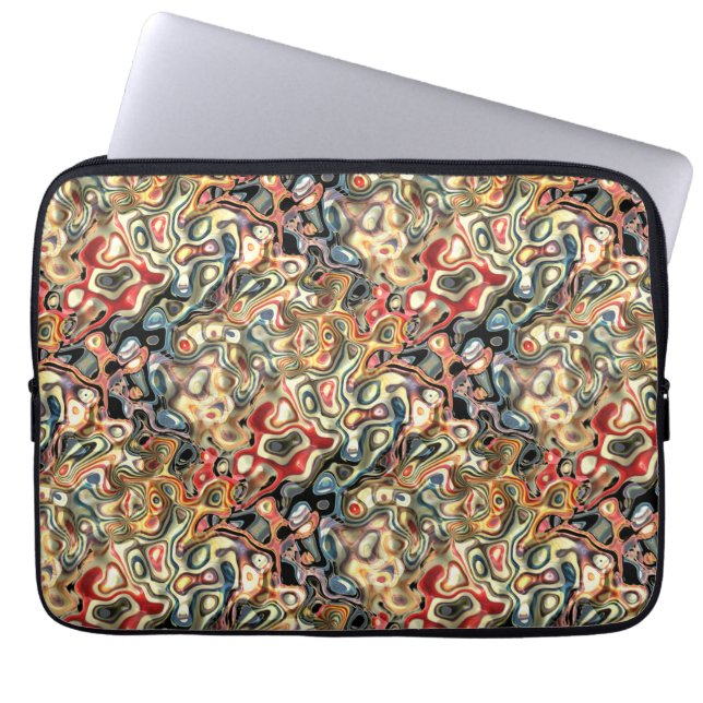 Abstrakt Art Electronics Bag Laptopschutzhülle (Vorderseite)