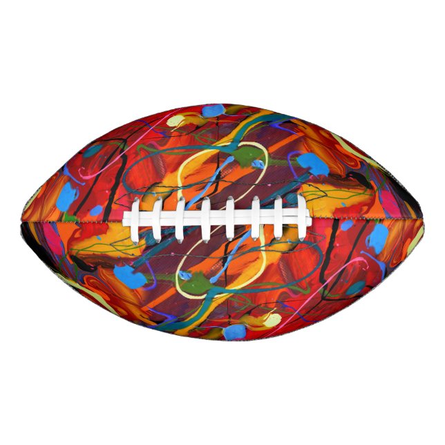 Abstrakt Art Football (Vorderseite)