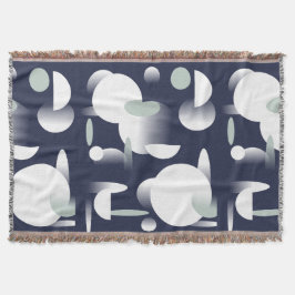 Abstrakt Art Futuristic Muster Throw Blanket Decke