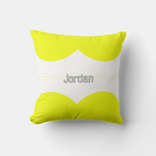 Abstrakt Art Jordan Fügen Sie Ihren Namen Kissen K