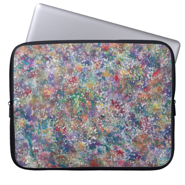 Abstrakt Art Laptop Sleeve (Vorderseite)
