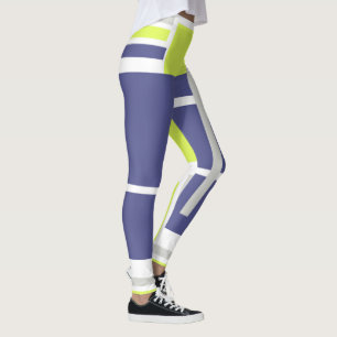 Abstrakt Art Lavender Leggings