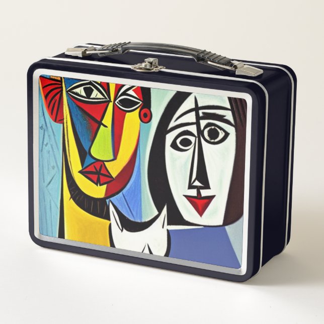 Abstrakt Art Lunch Box (Vorderseite)