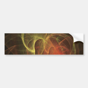 Abstrakt Art Magic Flame Autoaufkleber