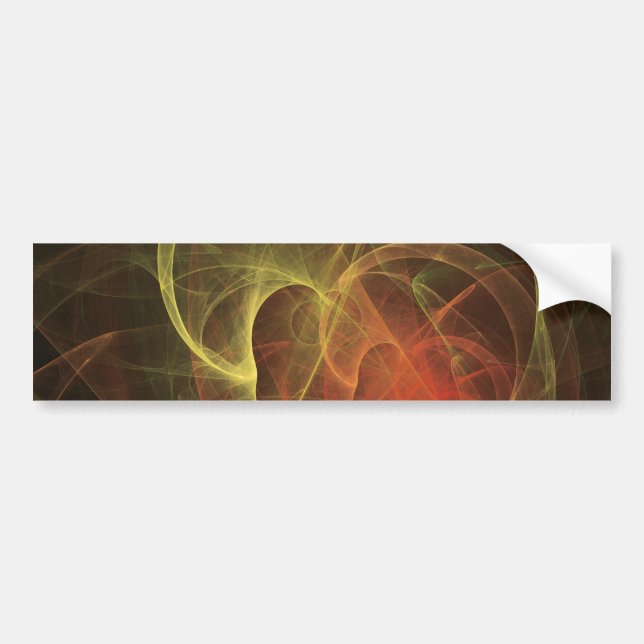 Abstrakt Art Magic Flame Autoaufkleber (Vorne)