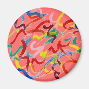 Abstrakt Art Magnet