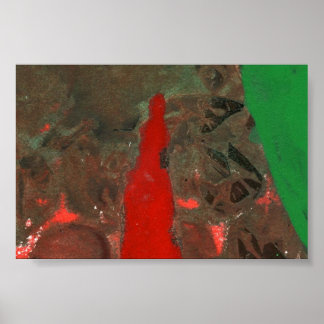 Abstrakt Art Mini-Poster Poster