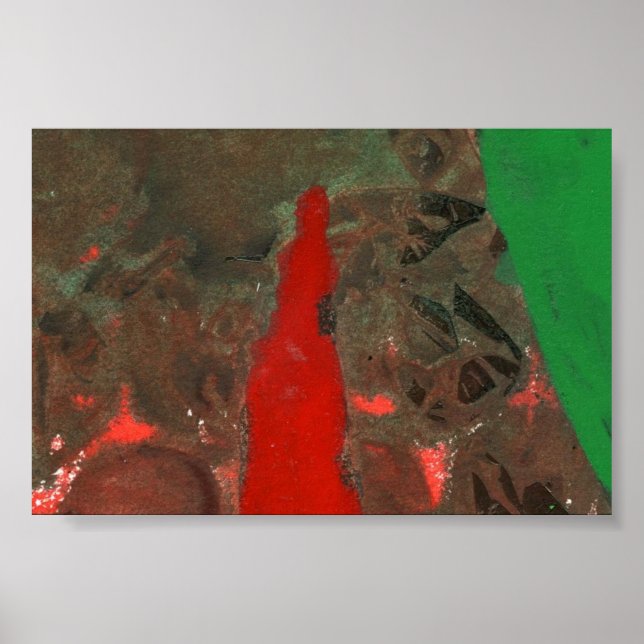 Abstrakt Art Mini-Poster Poster (Vorne)