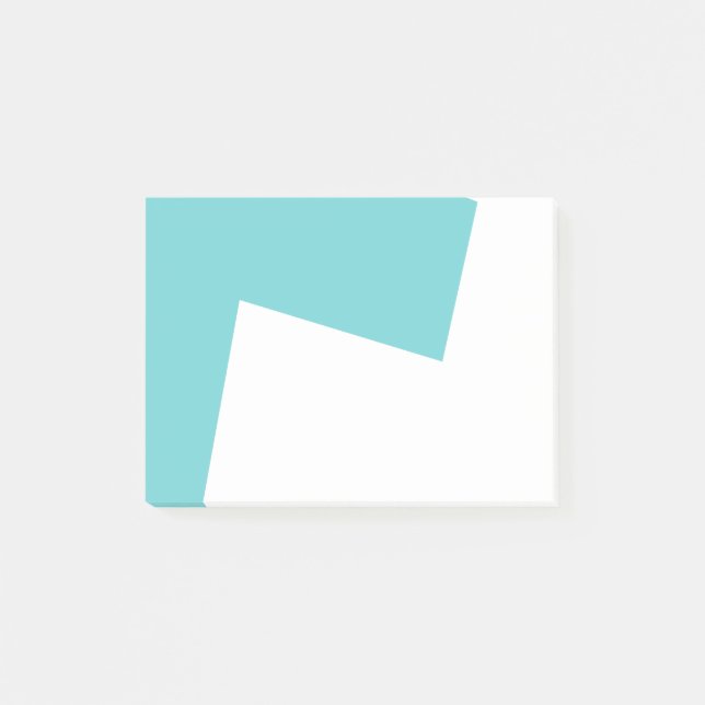 Abstrakt Art Minimalistic Post-it Klebezettel (Vorderseite)