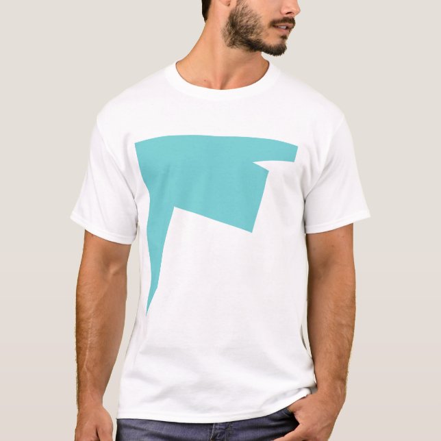Abstrakt Art Minimalistic T-Shirt (Vorderseite)