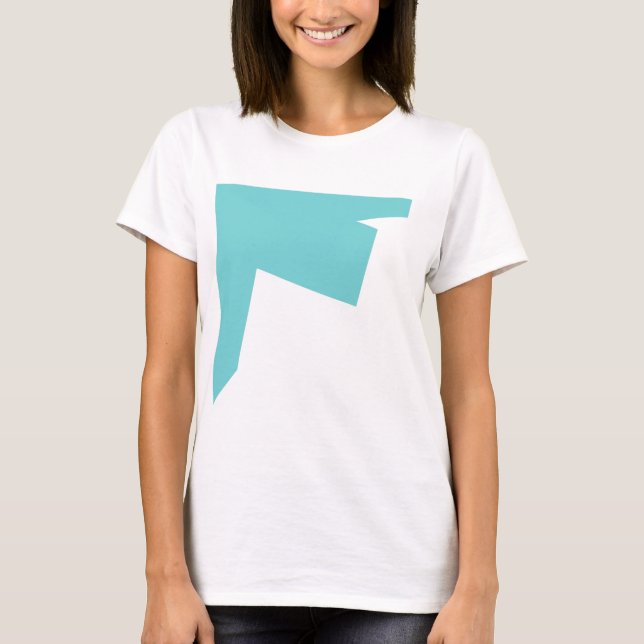 Abstrakt Art Minimalistic T-Shirt (Vorderseite)
