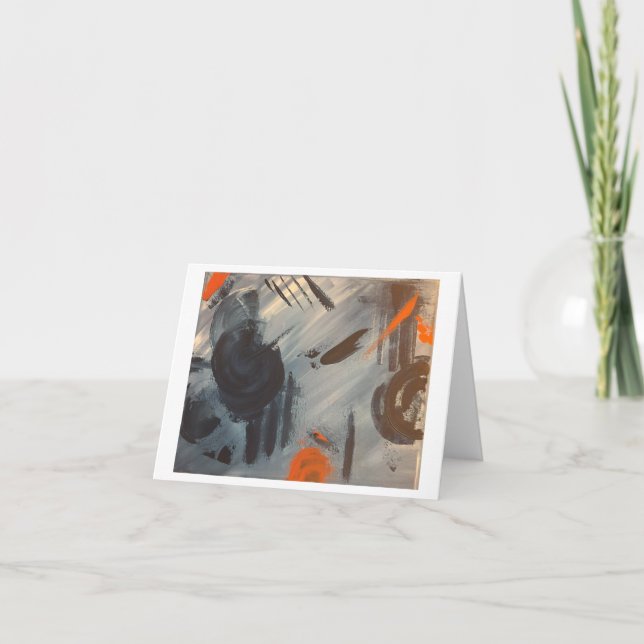 Abstrakt Art Notecard (Vorderseite)