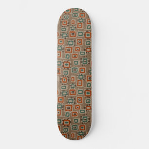 Abstrakt Art Old Cloud Patches Skateboard