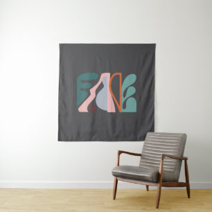 Abstrakt Art One Wandteppich
