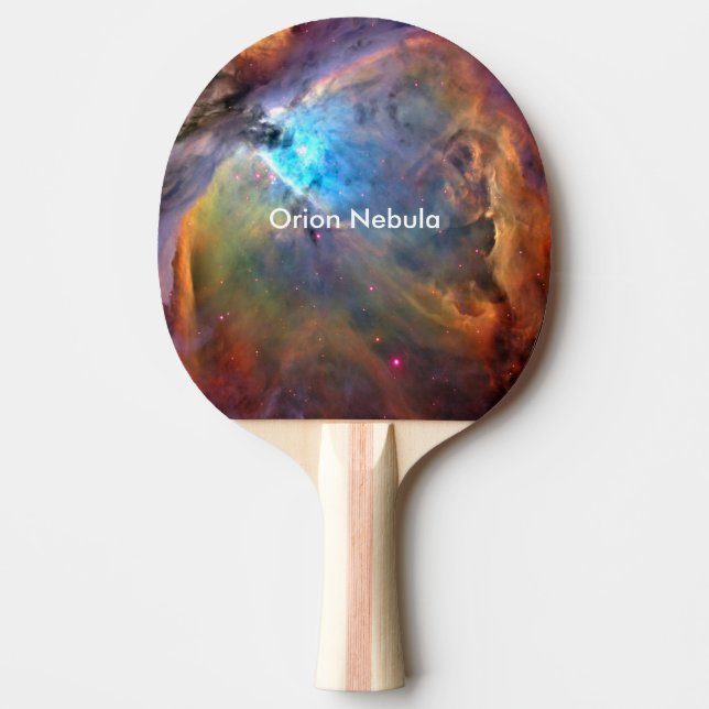 Abstrakt Art Orion Nebula Space Galaxy Sky Tischtennis Schläger (Vorderseite)