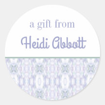 Abstrakt Art Personalisierte Geschenkklammer