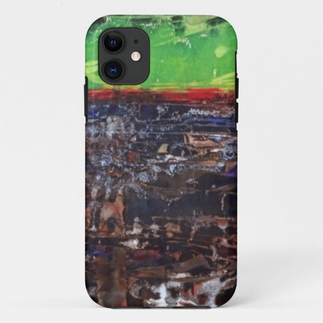 Abstrakt Art Phone Case (Rückseite)