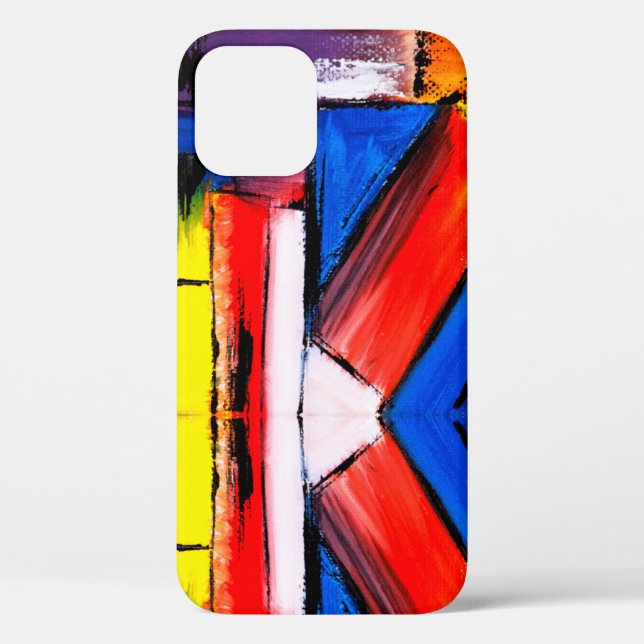 Abstrakt Art Phone Cover (Rückseite)