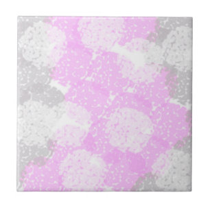 Abstrakt Art Pink Grau Minimalismus Fliese