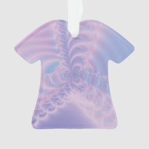 Abstrakt Art Pink Windmill Ornament