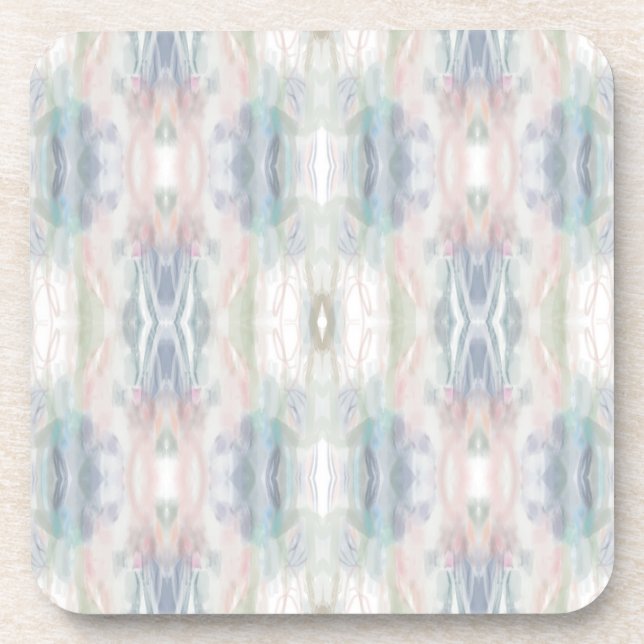 Abstrakt Art Plastic Untersetzer Set (Vorderseite)