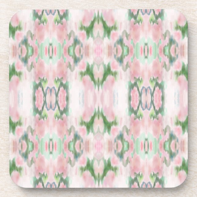 Abstrakt Art Plastic Untersetzer Set (Vorderseite)