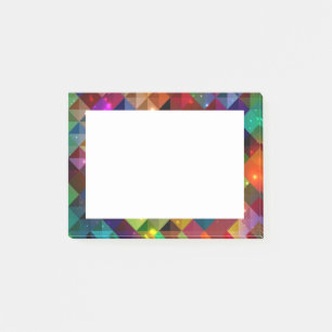 Abstrakt Art Post - Anmerkungen Post-it Klebezettel