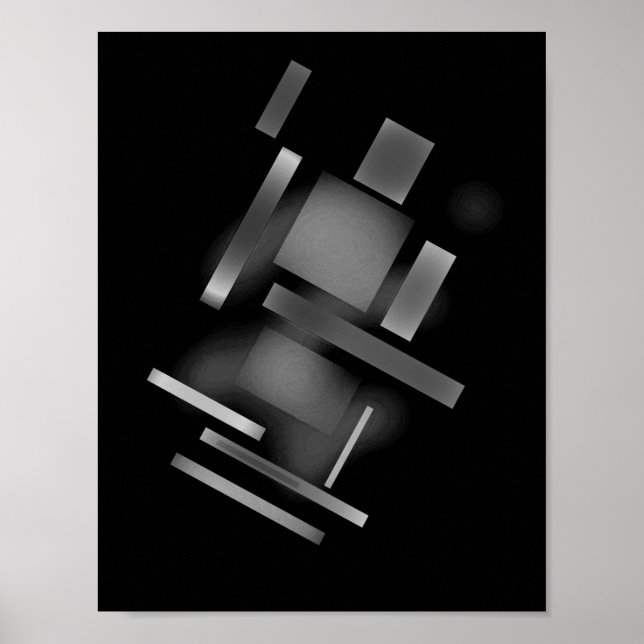Abstrakt Art Poster (Vorne)