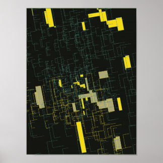 Abstrakt Art Poster 'C'