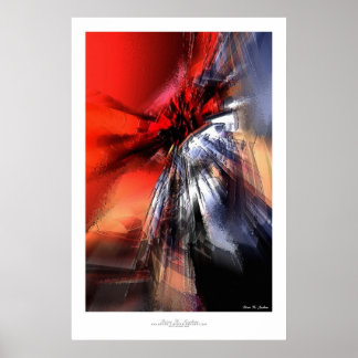 Abstrakt Art Print - Quintus #3 Poster