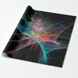 Abstrakt Art Rainbow Ice Geschenkpapier
