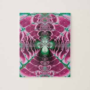 Abstrakt Art Red Blume