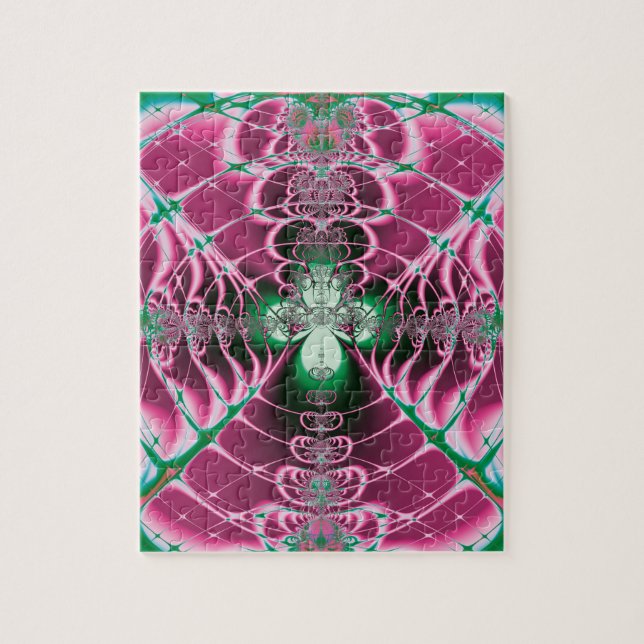 Abstrakt Art Red Blume (Vertikal)