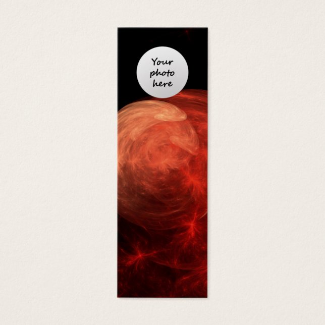Abstrakt Art Red Galaxy (Vorderseite)