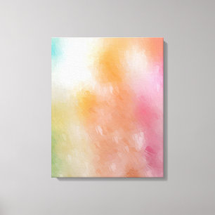 Abstrakt Art Red Pink Blue Lila Green Leinwanddruck