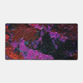 Abstrakt Art Red Planet Garden Schreibtischunterlage