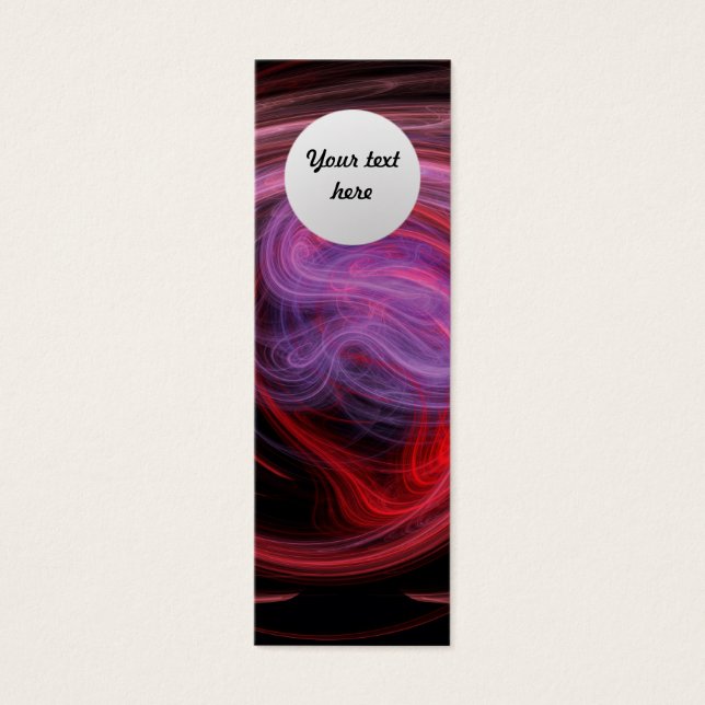 Abstrakt Art Red Wave (Vorderseite)