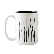 Abstrakt Art Schwarz-weiß Lines Minimalismus
