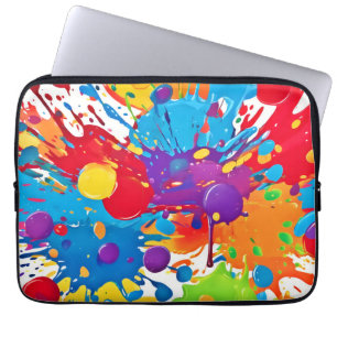 Abstrakt Art Splash Laptopschutzhülle