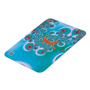 Abstrakt Art Spring Garden Magnet