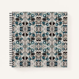 Abstrakt Art Square Journal Notizbuch