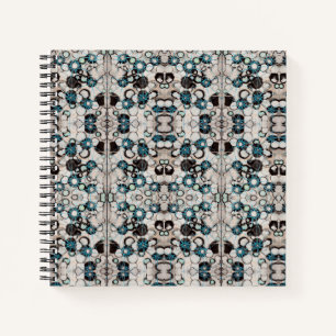 Abstrakt Art Square Journal Notizbuch